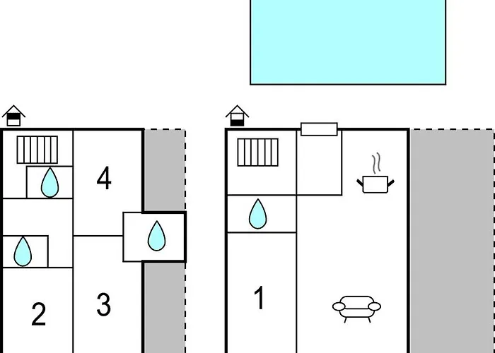 بيت للعطل 4 Bedroom Pet Friendly In Sikici *